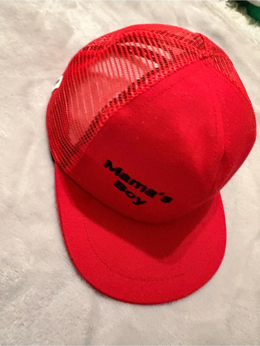 George Hats bold red